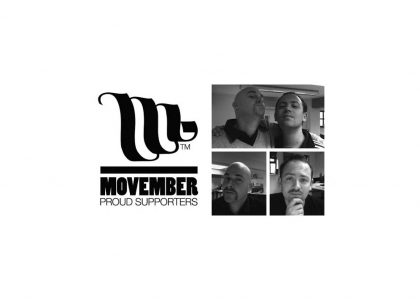 Moustaches in November it must be Movember!